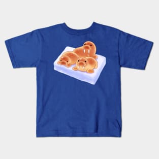 Walrus bun Kids T-Shirt